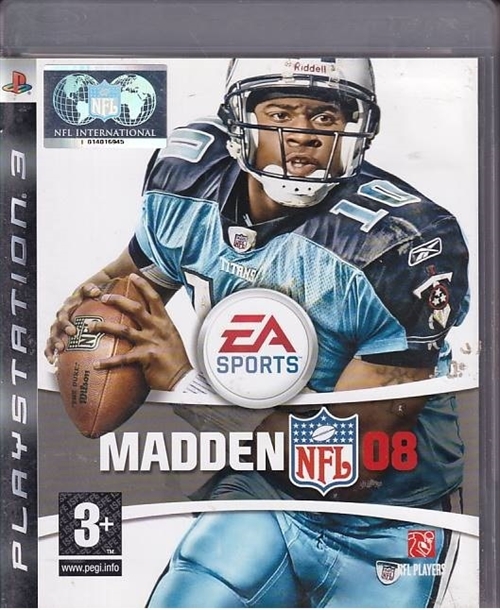 Madden NFL 08 - PS3 (B Grade) (Genbrug)